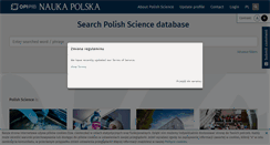 Desktop Screenshot of nauka-polska.pl
